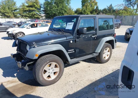 2012 Jeep Wrangler Sport из США, поврежденный, VIN 1C4GJWAG3CL239118